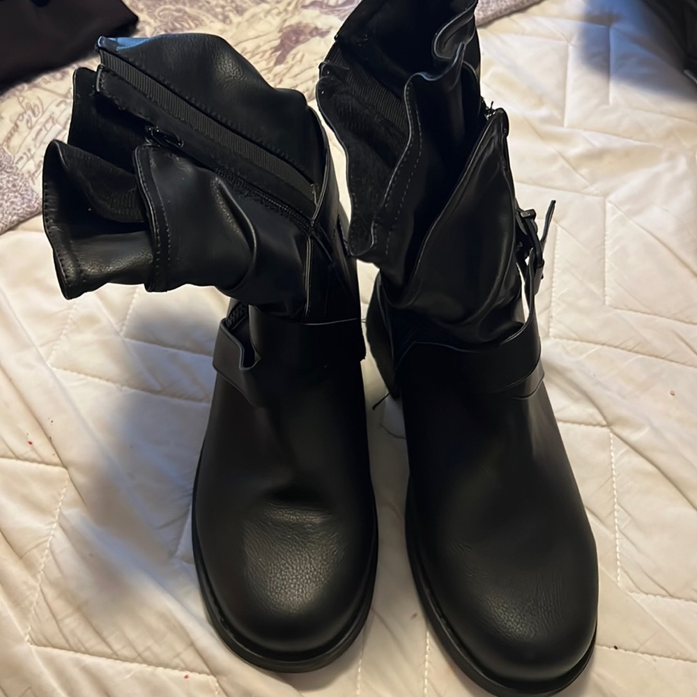 Toorid-Double Strap Moto Bootie (WW) Torrid size 10.5